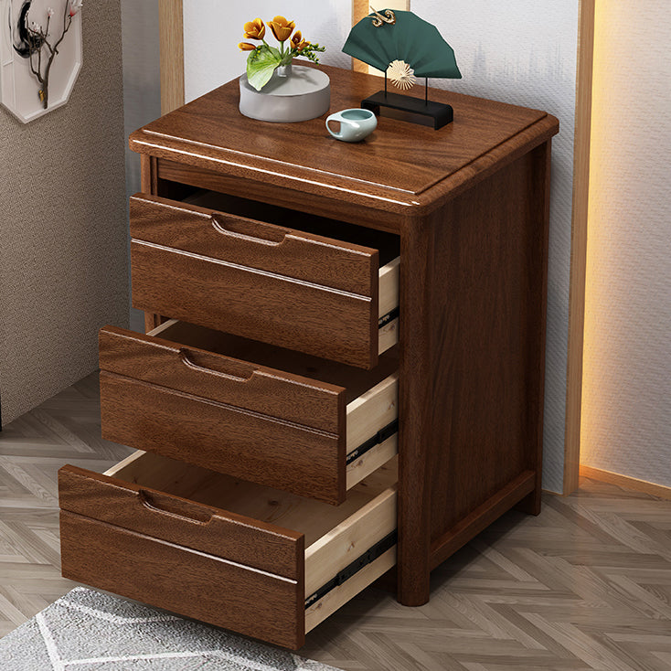 Modern Style 3 Drawer Buffet Table Wood Top Dining Table for Living Room Clearhalo 'buffet_sideboard' 'Buffets & Sideboards' 'furn' 'furn_buffet_sideboard' 'Furniture' 'furniture_buffet_sideboard' 'Kitchen & Dining Furniture' 5029781