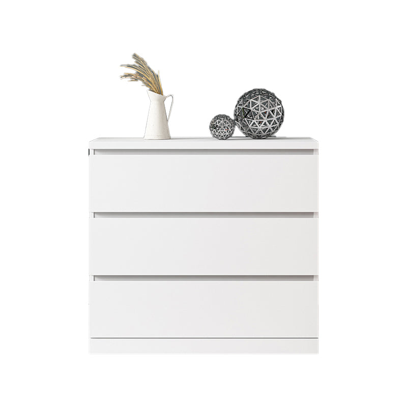 Artificial Wood Living Room Sideboard Cabinet Modern Buffet Server Cabinet with Drawer 31"L x 16"W x 30"H White Clearhalo 'buffet_sideboard' 'Buffets & Sideboards' 'furn' 'furn_buffet_sideboard' 'Furniture' 'furniture_buffet_sideboard' 'Kitchen & Dining Furniture' 5029789