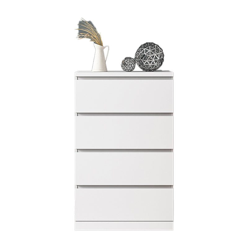 Artificial Wood Living Room Sideboard Cabinet Modern Buffet Server Cabinet with Drawer 24"L x 16"W x 38"H White Clearhalo 'buffet_sideboard' 'Buffets & Sideboards' 'furn' 'furn_buffet_sideboard' 'Furniture' 'furniture_buffet_sideboard' 'Kitchen & Dining Furniture' 5029790