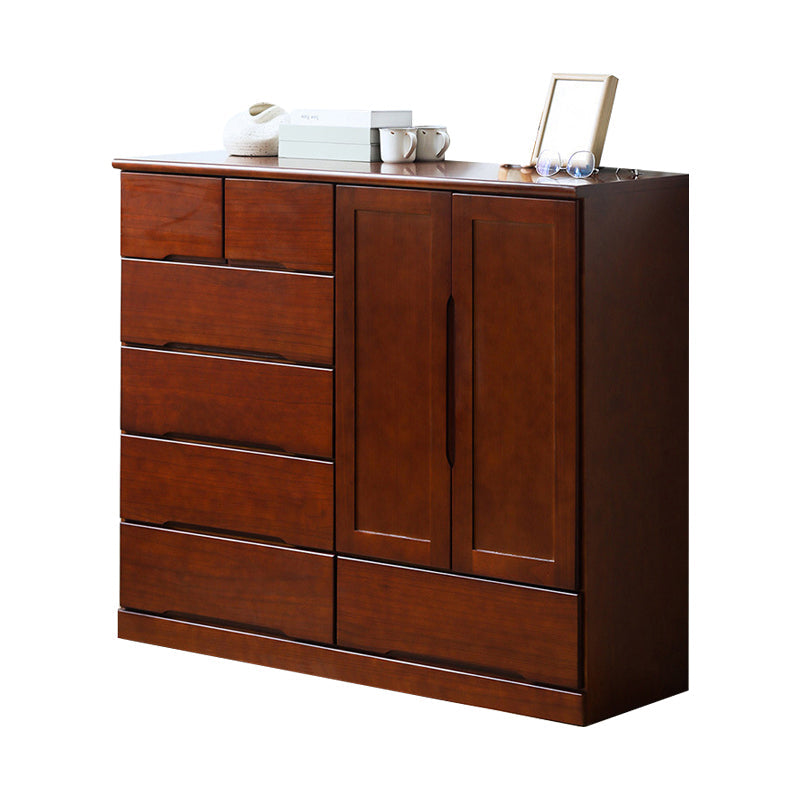 Modern Wood Sideboard Buffet Table with Drawer for Dining Room Clearhalo 'buffet_sideboard' 'Buffets & Sideboards' 'furn' 'furn_buffet_sideboard' 'Furniture' 'furniture_buffet_sideboard' 'Kitchen & Dining Furniture' 5029830