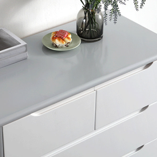 Rubber Wood Living Room Sideboard Cabinet Modern Buffet Server Cabinet with Drawer Clearhalo 'buffet_sideboard' 'Buffets & Sideboards' 'furn' 'furn_buffet_sideboard' 'Furniture' 'furniture_buffet_sideboard' 'Kitchen & Dining Furniture' 5029872