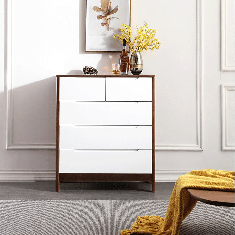 Rubber Wood Living Room Sideboard Cabinet Modern Buffet Server Cabinet with Drawer Clearhalo 'buffet_sideboard' 'Buffets & Sideboards' 'furn' 'furn_buffet_sideboard' 'Furniture' 'furniture_buffet_sideboard' 'Kitchen & Dining Furniture' 5029875