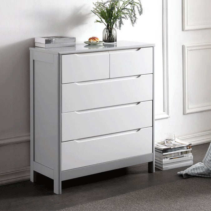 Rubber Wood Living Room Sideboard Cabinet Modern Buffet Server Cabinet with Drawer Clearhalo 'buffet_sideboard' 'Buffets & Sideboards' 'furn' 'furn_buffet_sideboard' 'Furniture' 'furniture_buffet_sideboard' 'Kitchen & Dining Furniture' 5029877