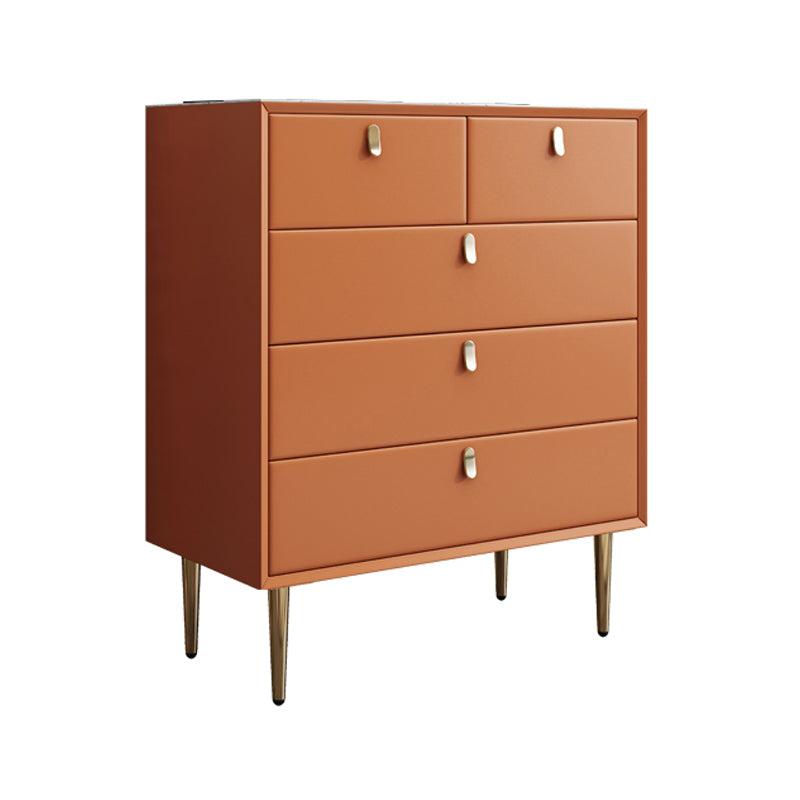 Pine Wood Living Room Sideboard Cabinet Glam Buffet Server Cabinet with Drawer 31"L x 16"W x 37"H Orange Clearhalo 'buffet_sideboard' 'Buffets & Sideboards' 'furn' 'furn_buffet_sideboard' 'Furniture' 'furniture_buffet_sideboard' 'Kitchen & Dining Furniture' 5029890