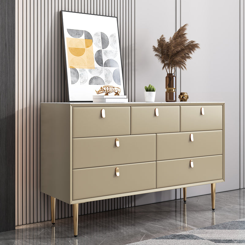 Pine Wood Living Room Sideboard Cabinet Glam Buffet Server Cabinet with Drawer 59"L x 16"W x 29"H Khaki Clearhalo 'buffet_sideboard' 'Buffets & Sideboards' 'furn' 'furn_buffet_sideboard' 'Furniture' 'furniture_buffet_sideboard' 'Kitchen & Dining Furniture' 5029912