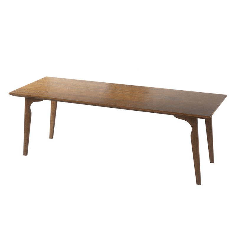 Modern Style Rectangular Office Desk Solid Wood Desk with Parsons Base Clearhalo 'furn' 'furn_office_desk' 'Furniture' 'furniture_office_desk' 'Office Desks' 'Office Furniture' 'office_desk' 5030039