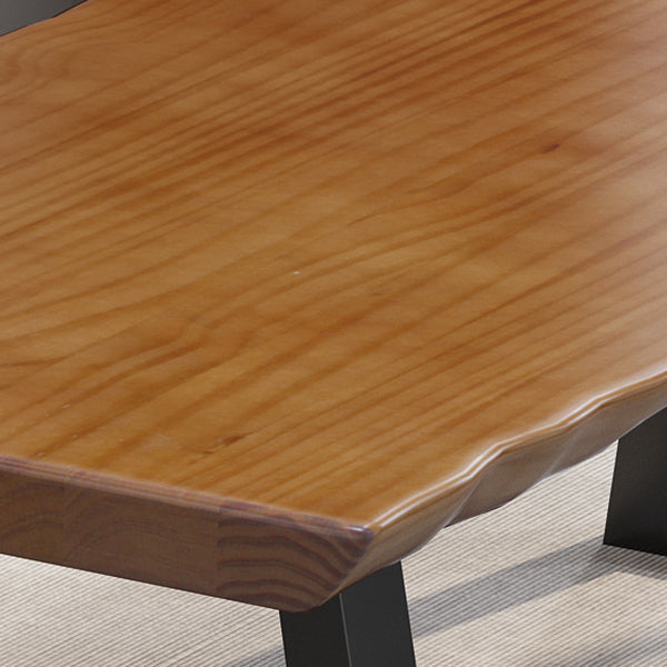 Home Office Study Table Modern Style Fixed Free Form Writing Desk Clearhalo 'furn' 'furn_office_desk' 'Furniture' 'furniture_office_desk' 'Office Desks' 'Office Furniture' 'office_desk' 5030061