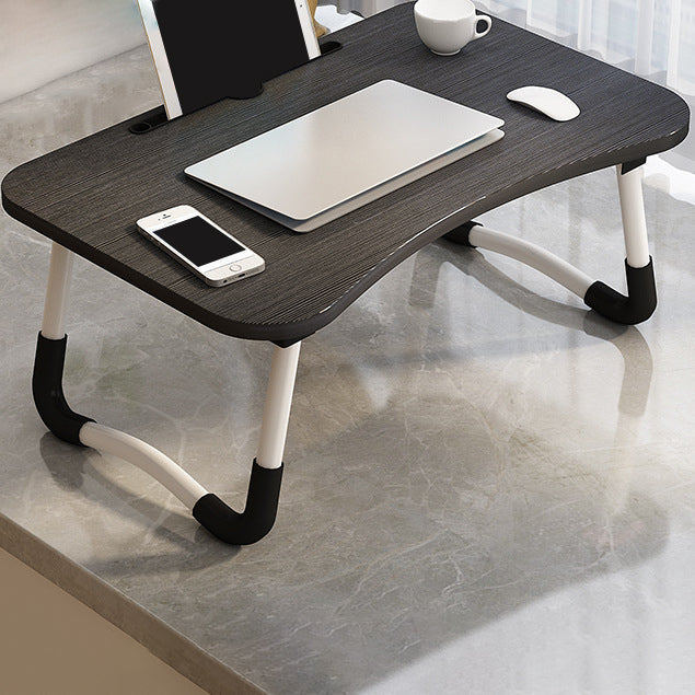 Bedroom Wooden Study Table Contemporary Folding Writing Desk,23.6"L x 15.7"W x 11"H Clearhalo 'furn' 'furn_office_desk' 'Furniture' 'furniture_office_desk' 'Office Desks' 'Office Furniture' 'office_desk' 5030102