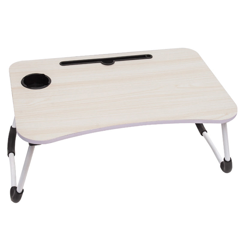 Bedroom Wooden Study Table Contemporary Folding Writing Desk,23.6"L x 15.7"W x 11"H Grey Clearhalo 'furn' 'furn_office_desk' 'Furniture' 'furniture_office_desk' 'Office Desks' 'Office Furniture' 'office_desk' 5030104