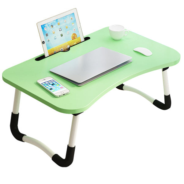 Bedroom Wooden Study Table Contemporary Folding Writing Desk,23.6"L x 15.7"W x 11"H Clearhalo 'furn' 'furn_office_desk' 'Furniture' 'furniture_office_desk' 'Office Desks' 'Office Furniture' 'office_desk' 5030108