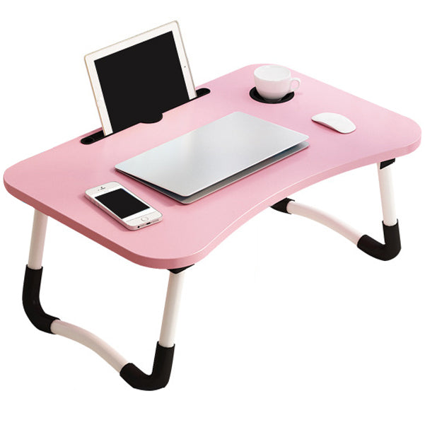 Bedroom Wooden Study Table Contemporary Folding Writing Desk,23.6"L x 15.7"W x 11"H Clearhalo 'furn' 'furn_office_desk' 'Furniture' 'furniture_office_desk' 'Office Desks' 'Office Furniture' 'office_desk' 5030110