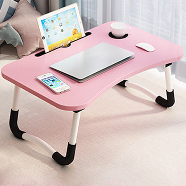 Bedroom Wooden Study Table Contemporary Folding Writing Desk,23.6"L x 15.7"W x 11"H Clearhalo 'furn' 'furn_office_desk' 'Furniture' 'furniture_office_desk' 'Office Desks' 'Office Furniture' 'office_desk' 5030113