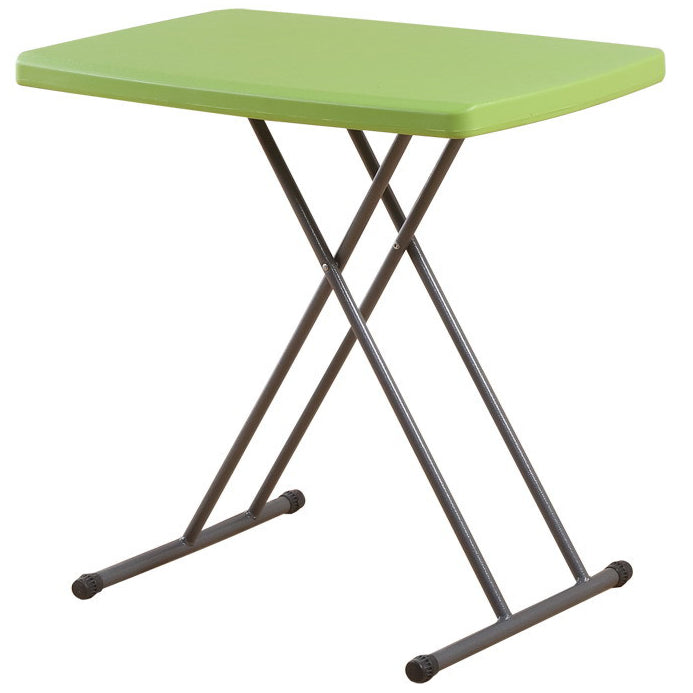 Rectangular Folding Modern Writing Desk Plastic Adjustable Desk,29.9"L x 19.7"W Light Green Clearhalo 'furn' 'furn_office_desk' 'Furniture' 'furniture_office_desk' 'Office Desks' 'Office Furniture' 'office_desk' 5030120