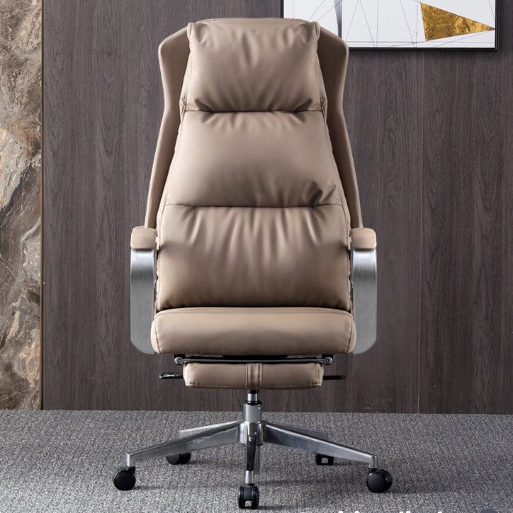 Contemporary Computer Chair Swivel High Back Adjustable Seat Height Executive Chair Clearhalo 'furn' 'furn_office_chair' 'Furniture' 'furniture_office_chair' 'Office Chairs' 'Office Furniture' 'office_chair' 5030274