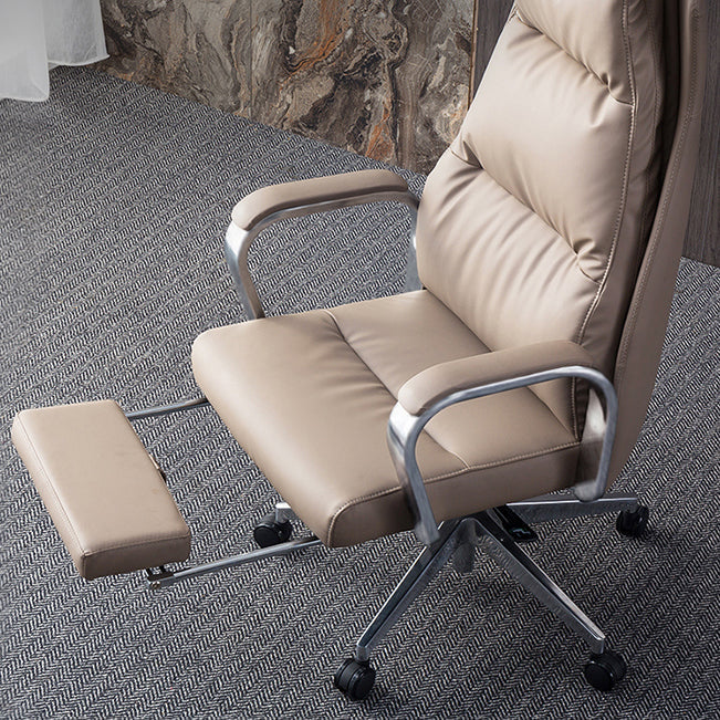 Contemporary Computer Chair Swivel High Back Adjustable Seat Height Executive Chair Clearhalo 'furn' 'furn_office_chair' 'Furniture' 'furniture_office_chair' 'Office Chairs' 'Office Furniture' 'office_chair' 5030275
