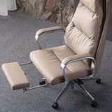 Contemporary Computer Chair Swivel High Back Adjustable Seat Height Executive Chair Clearhalo 'furn' 'furn_office_chair' 'Furniture' 'furniture_office_chair' 'Office Chairs' 'Office Furniture' 'office_chair' 5030275