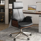 Contemporary Executive Chair Wayfair Basics High Back Swivel with Wheels Ergonomic Chair Black Clearhalo 'furn' 'furn_office_chair' 'Furniture' 'furniture_office_chair' 'Office Chairs' 'Office Furniture' 'office_chair' 5030282