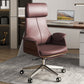 Contemporary Executive Chair Wayfair Basics High Back Swivel with Wheels Ergonomic Chair Coffee Clearhalo 'furn' 'furn_office_chair' 'Furniture' 'furniture_office_chair' 'Office Chairs' 'Office Furniture' 'office_chair' 5030284