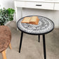 Metal / Wood 3 Legs End Table Natural/ Black Round Wood Side End Table Black Clearhalo 'Coffee & Accent Tables' 'End & Side Tables' 'end_side_table' 'end_side_tables' 'furn' 'furn_end_side_tables' 'Furniture' 'furniture_end_side_table' 'Living Room Furniture' 5030296