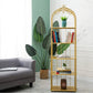 Iron Scandinavian Etagere Bookshelf Vertical Open Bookshelf for Living Room Clearhalo 'Bookcases' 'furn' 'furn_bookcases' 'Furniture' 'furniture_bookcases' 'Office Furniture' 5030374