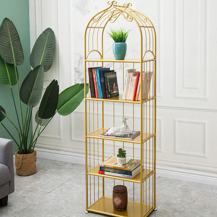 Iron Scandinavian Etagere Bookshelf Vertical Open Bookshelf for Living Room Clearhalo 'Bookcases' 'furn' 'furn_bookcases' 'Furniture' 'furniture_bookcases' 'Office Furniture' 5030378