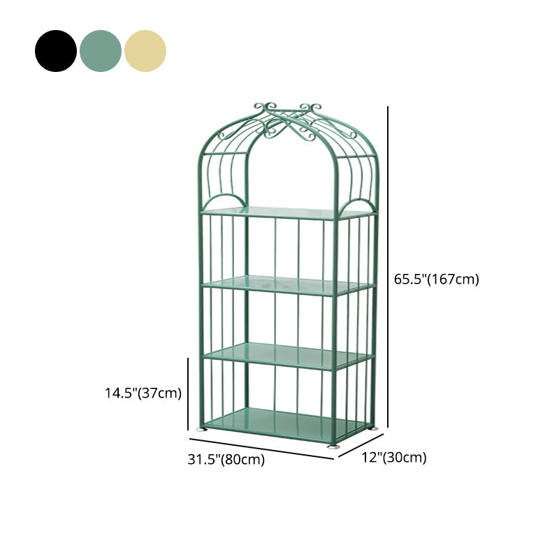 Iron Scandinavian Etagere Bookshelf Vertical Open Bookshelf for Living Room Clearhalo 'Bookcases' 'furn' 'furn_bookcases' 'Furniture' 'furniture_bookcases' 'Office Furniture' 5030393