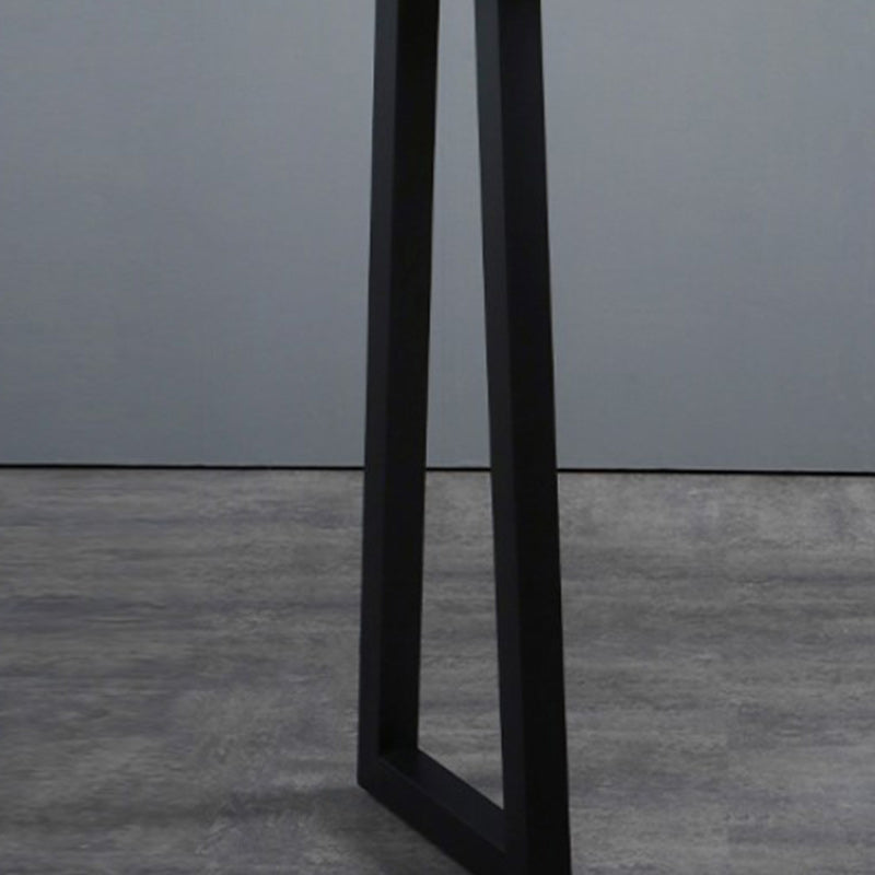 Industrial Bar Table 42-inch Height Stone Top Bistro Table for Coffee Shop Clearhalo 'Bar Furniture' 'Bar Tables' 'bar_tables' 'furn' 'furn_bar_tables' 'Furniture' 'furniture_bar_tables' 'Kitchen & Dining Furniture' 5031169