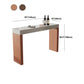 Rectangle Living Room Pub Height Dining Table Modern Stone Bistro Table Clearhalo 'Bar Furniture' 'Bar Tables' 'bar_tables' 'furn' 'furn_bar_tables' 'Furniture' 'furniture_bar_tables' 'Kitchen & Dining Furniture' 5031205