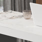 Living Room Counter Wine Table Rectangle Stone Modern Bar Height Pub Table in Grey Clearhalo 'Bar Furniture' 'Bar Tables' 'bar_tables' 'furn' 'furn_bar_tables' 'Furniture' 'furniture_bar_tables' 'Kitchen & Dining Furniture' 5031230
