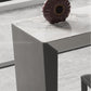 Living Room Counter Wine Table Rectangle Stone Modern Bar Height Pub Table in Grey Clearhalo 'Bar Furniture' 'Bar Tables' 'bar_tables' 'furn' 'furn_bar_tables' 'Furniture' 'furniture_bar_tables' 'Kitchen & Dining Furniture' 5031232