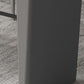 Living Room Counter Wine Table Rectangle Stone Modern Bar Height Pub Table in Grey Clearhalo 'Bar Furniture' 'Bar Tables' 'bar_tables' 'furn' 'furn_bar_tables' 'Furniture' 'furniture_bar_tables' 'Kitchen & Dining Furniture' 5031233