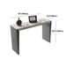 Living Room Counter Wine Table Rectangle Stone Modern Bar Height Pub Table in Grey Clearhalo 'Bar Furniture' 'Bar Tables' 'bar_tables' 'furn' 'furn_bar_tables' 'Furniture' 'furniture_bar_tables' 'Kitchen & Dining Furniture' 5031238