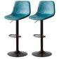 Industrial Liftable Bar-stool Metal Counter Bar Stool with Metal Legs Lake Blue 2 Piece Set Clearhalo 'Bar Furniture' 'Bar Stools' 'bar_stools' 'furn' 'furn_bar_stools' 'Furniture' 'furniture_bar_stools' 'Kitchen & Dining Furniture' 5031459