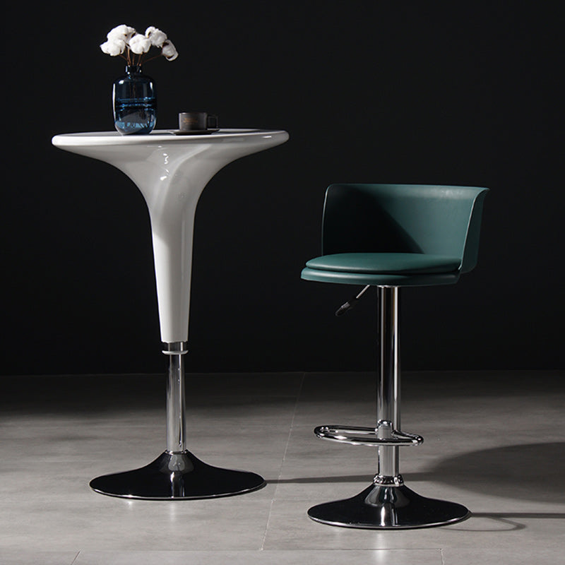 Modern Liftable Bar-stool Metal Counter Bar Stool with Metal Legs Clearhalo 'Bar Furniture' 'Bar Stools' 'bar_stools' 'furn' 'furn_bar_stools' 'Furniture' 'furniture_bar_stools' 'Kitchen & Dining Furniture' 5031534