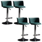 Modern Liftable Bar-stool Metal Counter Bar Stool with Metal Legs Blackish Green 4 Piece Set Clearhalo 'Bar Furniture' 'Bar Stools' 'bar_stools' 'furn' 'furn_bar_stools' 'Furniture' 'furniture_bar_stools' 'Kitchen & Dining Furniture' 5031558