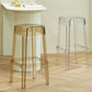 Contemporary Bar-stool Plastic Counter Bar Stool for Restaurant Clearhalo 'Bar Furniture' 'Bar Stools' 'bar_stools' 'furn' 'furn_bar_stools' 'Furniture' 'furniture_bar_stools' 'Kitchen & Dining Furniture' 5031568