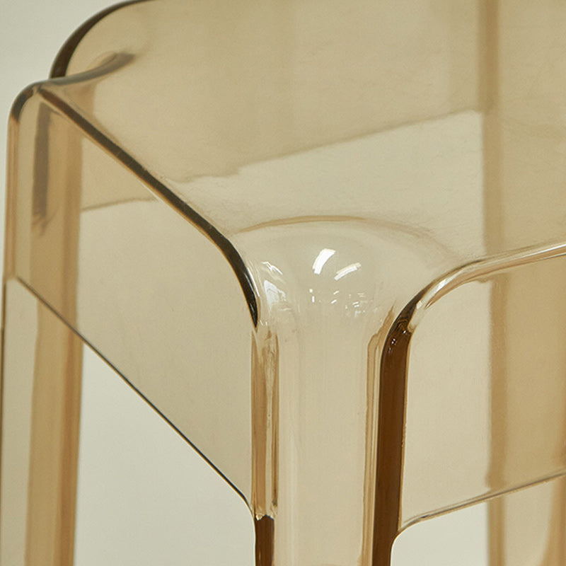 Contemporary Bar-stool Plastic Counter Bar Stool for Restaurant Clearhalo 'Bar Furniture' 'Bar Stools' 'bar_stools' 'furn' 'furn_bar_stools' 'Furniture' 'furniture_bar_stools' 'Kitchen & Dining Furniture' 5031573