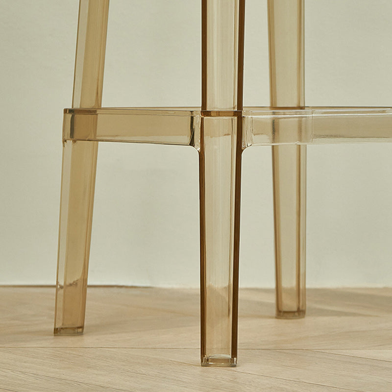 Contemporary Bar-stool Plastic Counter Bar Stool for Restaurant Clearhalo 'Bar Furniture' 'Bar Stools' 'bar_stools' 'furn' 'furn_bar_stools' 'Furniture' 'furniture_bar_stools' 'Kitchen & Dining Furniture' 5031577