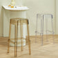 Contemporary Bar-stool Plastic Counter Bar Stool for Restaurant Clearhalo 'Bar Furniture' 'Bar Stools' 'bar_stools' 'furn' 'furn_bar_stools' 'Furniture' 'furniture_bar_stools' 'Kitchen & Dining Furniture' 5031587