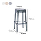 Contemporary Bar-stool Plastic Counter Bar Stool for Restaurant Clearhalo 'Bar Furniture' 'Bar Stools' 'bar_stools' 'furn' 'furn_bar_stools' 'Furniture' 'furniture_bar_stools' 'Kitchen & Dining Furniture' 5031601