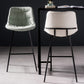 Industrial Bar-stool PU Leather Counter Bar Stool with Metal Legs Clearhalo 'Bar Furniture' 'Bar Stools' 'bar_stools' 'furn' 'furn_bar_stools' 'Furniture' 'furniture_bar_stools' 'Kitchen & Dining Furniture' 5031749