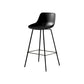 Contemporary Bar-stool Plastic Counter Bar Stool with Metal Legs for Home Clearhalo 'Bar Furniture' 'Bar Stools' 'bar_stools' 'furn' 'furn_bar_stools' 'Furniture' 'furniture_bar_stools' 'Kitchen & Dining Furniture' 5031826