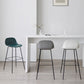 Scandinavian Reception Low Back Stool Matte Finish Plastic Barstool Clearhalo 'Bar Furniture' 'Bar Stools' 'bar_stools' 'furn' 'furn_bar_stools' 'Furniture' 'furniture_bar_stools' 'Kitchen & Dining Furniture' 5031848