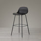 Scandinavian Reception Low Back Stool Matte Finish Plastic Barstool Clearhalo 'Bar Furniture' 'Bar Stools' 'bar_stools' 'furn' 'furn_bar_stools' 'Furniture' 'furniture_bar_stools' 'Kitchen & Dining Furniture' 5031850