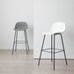 Scandinavian Reception Low Back Stool Matte Finish Plastic Barstool Clearhalo 'Bar Furniture' 'Bar Stools' 'bar_stools' 'furn' 'furn_bar_stools' 'Furniture' 'furniture_bar_stools' 'Kitchen & Dining Furniture' 5031852