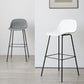 Scandinavian Reception Low Back Stool Matte Finish Plastic Barstool Clearhalo 'Bar Furniture' 'Bar Stools' 'bar_stools' 'furn' 'furn_bar_stools' 'Furniture' 'furniture_bar_stools' 'Kitchen & Dining Furniture' 5031867