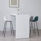 Scandinavian Reception Low Back Stool Matte Finish Plastic Barstool Clearhalo 'Bar Furniture' 'Bar Stools' 'bar_stools' 'furn' 'furn_bar_stools' 'Furniture' 'furniture_bar_stools' 'Kitchen & Dining Furniture' 5031868