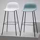 Scandinavian Reception Low Back Stool Matte Finish Plastic Barstool Clearhalo 'Bar Furniture' 'Bar Stools' 'bar_stools' 'furn' 'furn_bar_stools' 'Furniture' 'furniture_bar_stools' 'Kitchen & Dining Furniture' 5031874