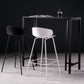 Contemporary Style Bar Stool Plastic Counter Bar Stool with Metal Legs Clearhalo 'Bar Furniture' 'Bar Stools' 'bar_stools' 'furn' 'furn_bar_stools' 'Furniture' 'furniture_bar_stools' 'Kitchen & Dining Furniture' 5032057
