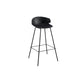 Contemporary Style Bar Stool Plastic Counter Bar Stool with Metal Legs Clearhalo 'Bar Furniture' 'Bar Stools' 'bar_stools' 'furn' 'furn_bar_stools' 'Furniture' 'furniture_bar_stools' 'Kitchen & Dining Furniture' 5032060